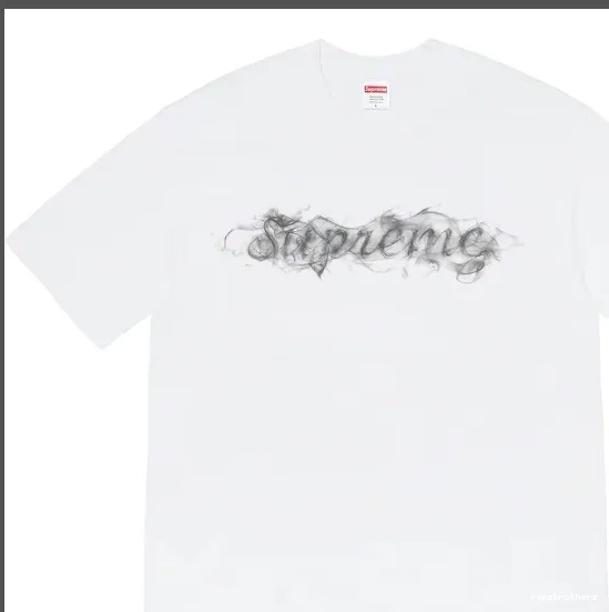 White M Black XL Tee Short Season Smoke sleeved T-shirt S Smoke Logo L 19FW Opening 0710